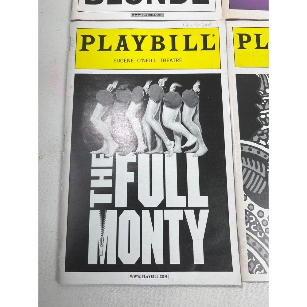 Vintage Broadway Playbill Collection Dirty Blonde Producers Urinetown Tickets‎